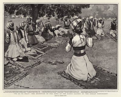 We Go to Pray, the Reception of the News of the King